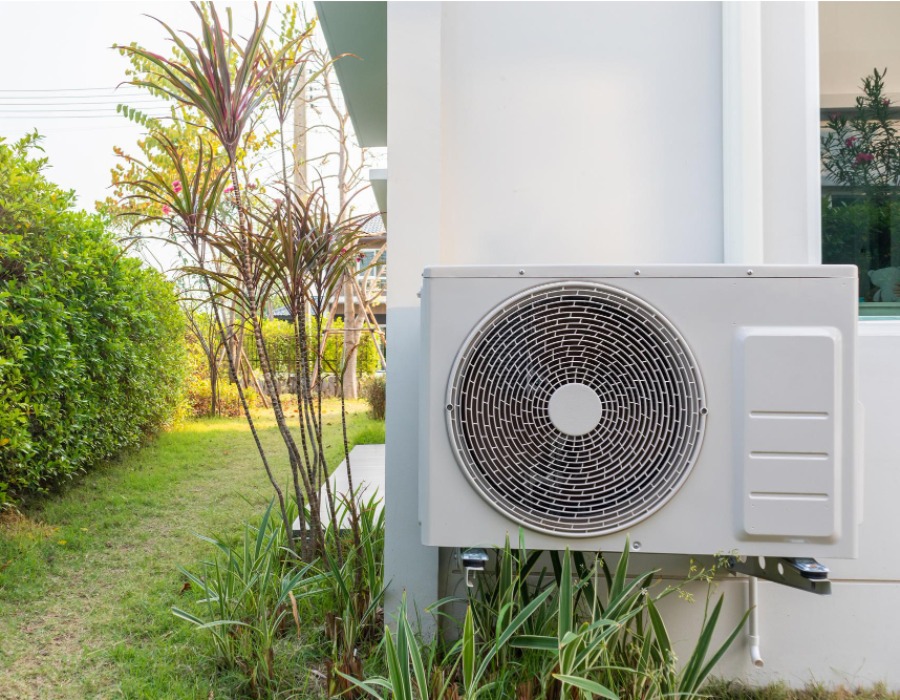 Installation de pompe à chaleur par Lynergie